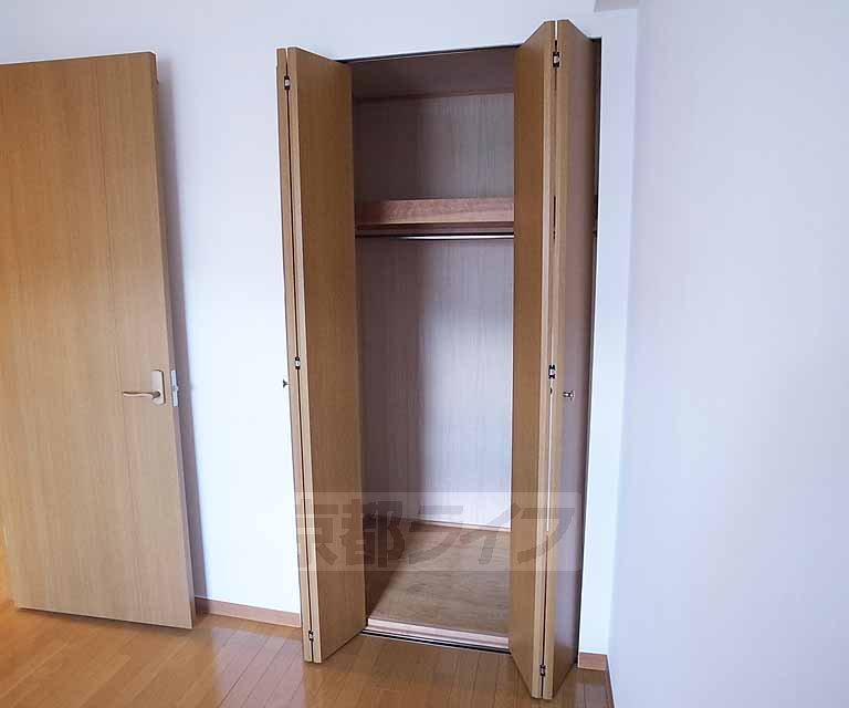 収納　お洋服の収納も楽々です。