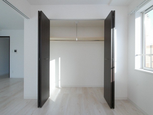 収納　収納量抜群のクローゼットです♪