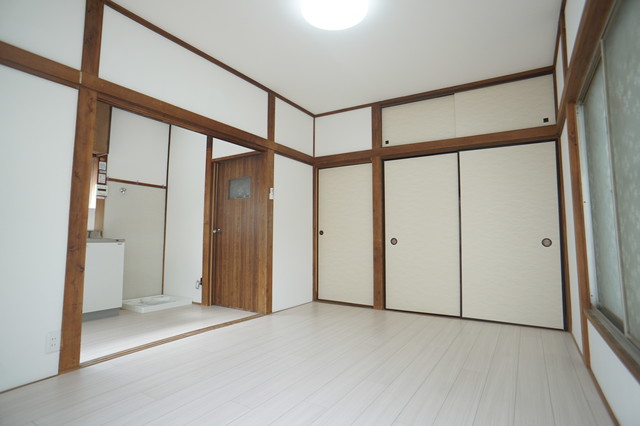 居室・リビング　リフォーム中の写真です