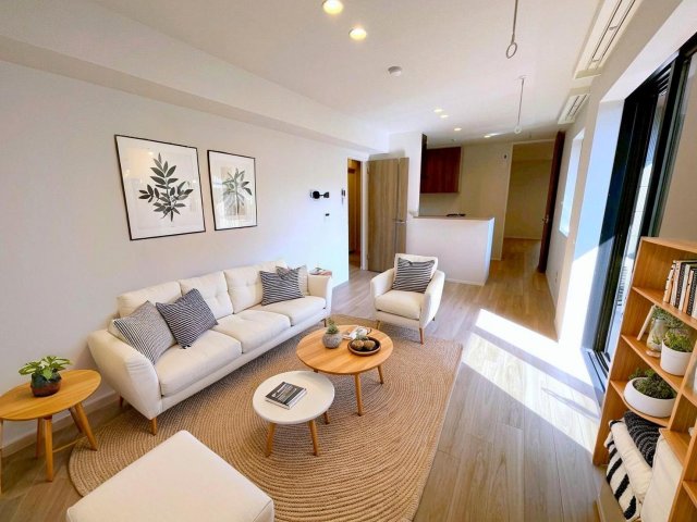 居室・リビング　家具配置のイメージ画像です※実際には家具は付きません