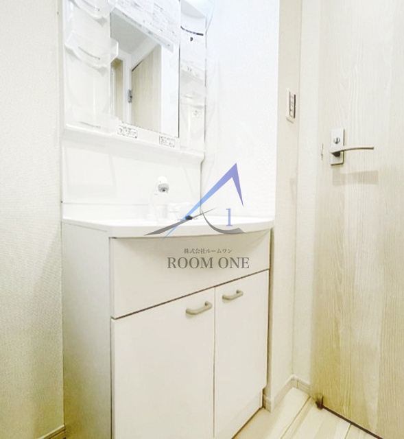 洗面設備　洗面台です。