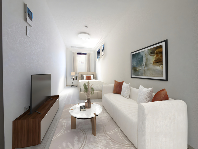 居室・リビング　ＣＧステージング画像（家具類は付属しません）