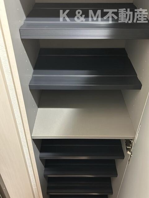 収納　大きなスペースがあり、収納には困りません