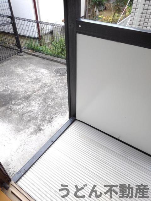 バルコニー　うどん県のお部屋探しはうどん不動産へ うどんちゃんとLINE