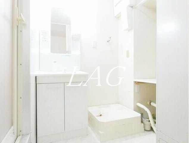 洗面設備　洗面台です。