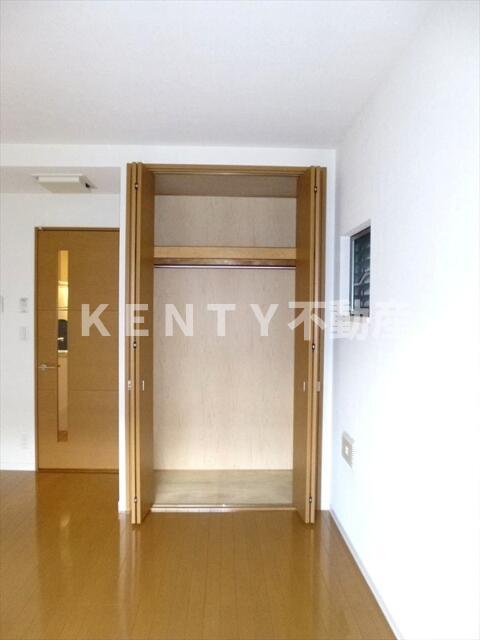 収納　十分な収納スペースがあります