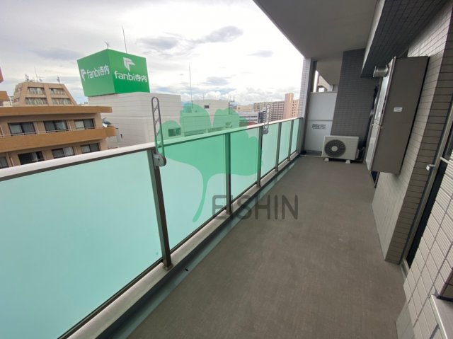 バルコニー　日当たりの良いバルコニーです！
