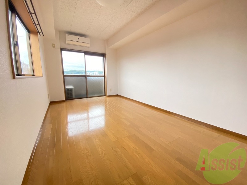 居室・リビング　こちらは洋室になります。奥行きのあるお部屋になっています。