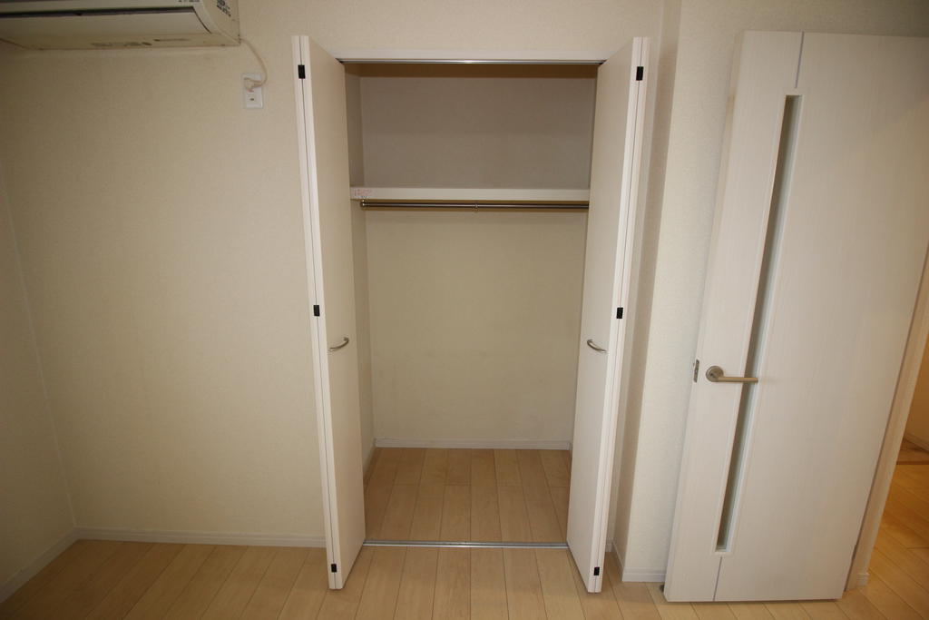 収納　同物件別号室を撮影（1Kタイプ）
