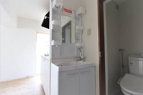 洗面設備　ビレッジハウスの同一物件・同一タイプの間取りの写真です