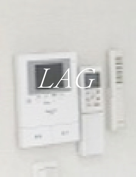 セキュリティ　モニター付きインターホンです。