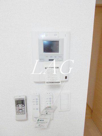 セキュリティ　モニター付きインターホンです。