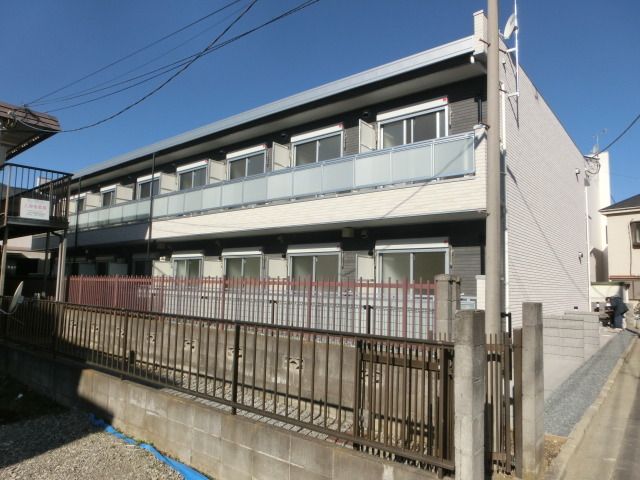 建物外観　女性でも安心のＳＥＣＯＭ対応。
