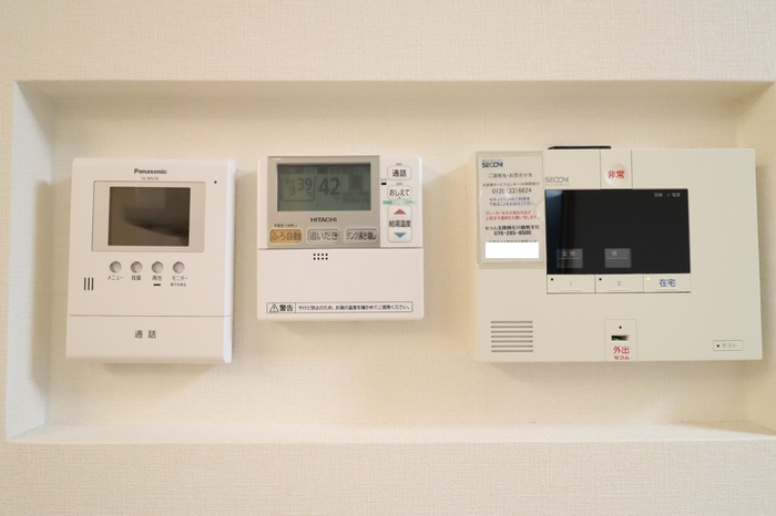 セキュリティ　SECOMセキュリティシステム、TVインターホン