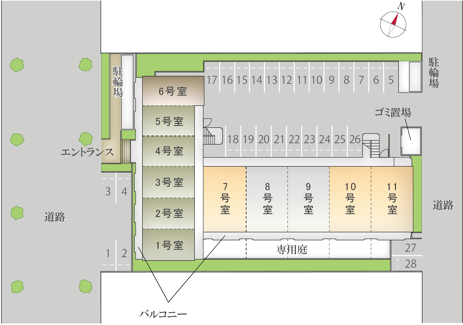 駐車場