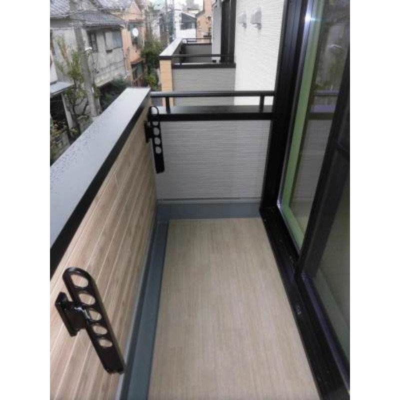 バルコニー　広々バルコニー♪