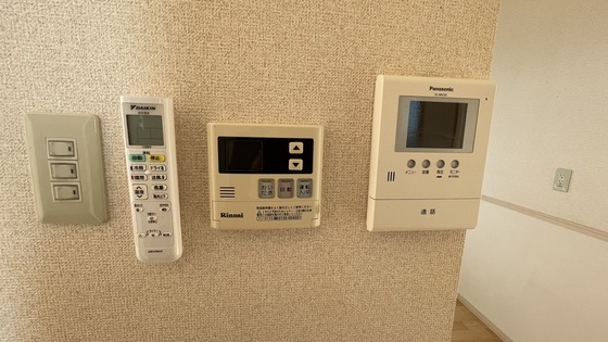 セキュリティ　※別部屋の写真です