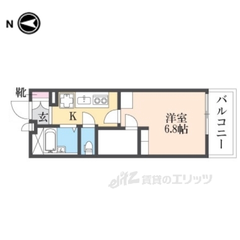 レオパレスメルナカヤの間取り写真