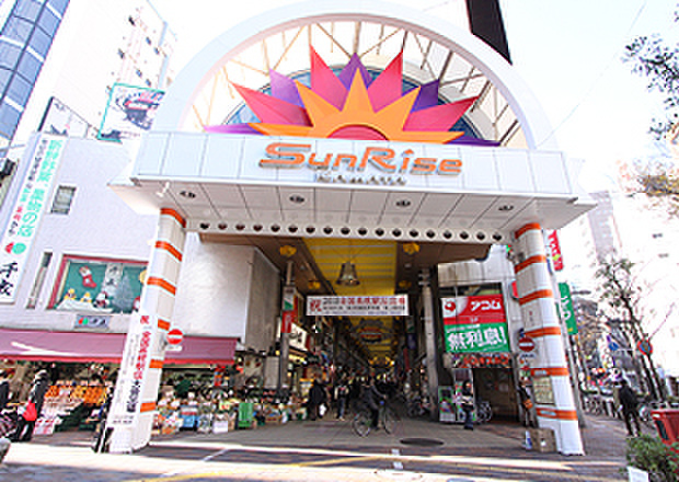 ショッピングセンター　サンライズ蒲田商店街（ショッピングセンター）まで340m