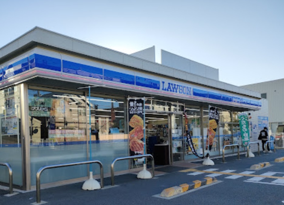 コンビニ　ローソン 神戸魚崎北町三丁目店（コンビニ）まで180m