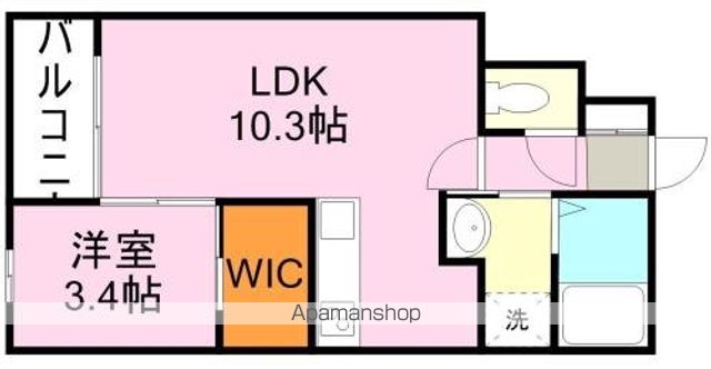CLASS城西の間取り写真
