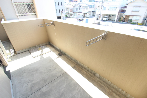 バルコニー　※別部屋の写真です