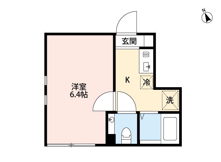 アザーレ・クオン中河原の間取り写真
