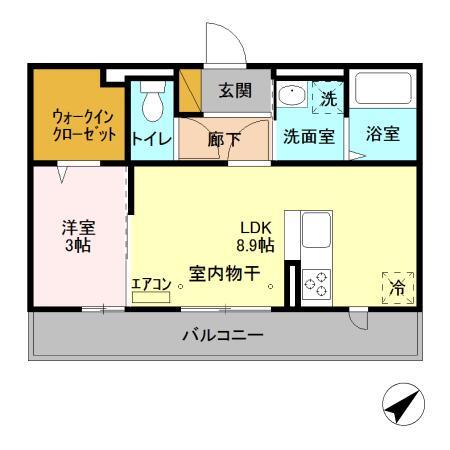HANABUSA IVの間取り写真