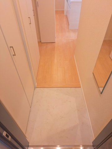 玄関　※同じ間取りの別階のお部屋となります。