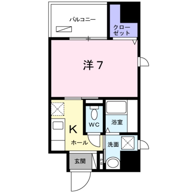 南海本線 堺駅 徒歩12分 8階建 築12年の間取り写真