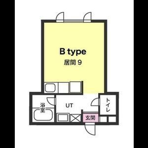 地下鉄東西線 西１８丁目駅 徒歩8分 4階建 築23年の間取り写真