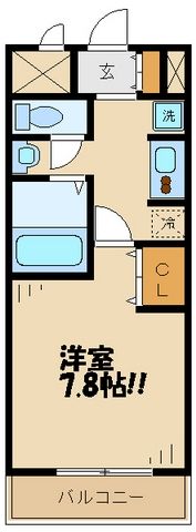 ルピナスコート柴崎の間取り写真