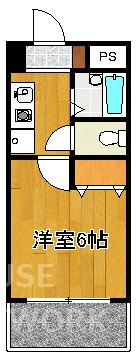 二条CUBEの間取り写真