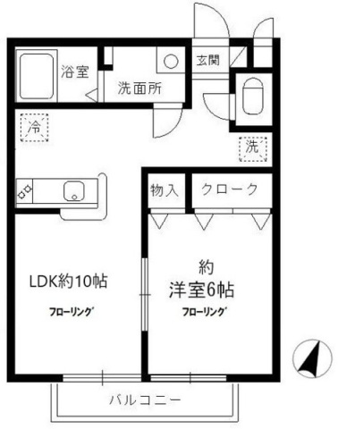 ローゼンハイム A棟の間取り写真