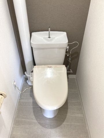 北茅ヶ崎アパートメント7号棟のトイレ写真