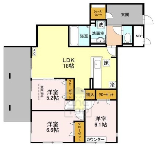 La Grand Suitoの間取り写真