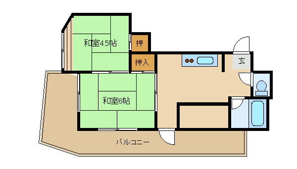 アテイ目白台の間取り