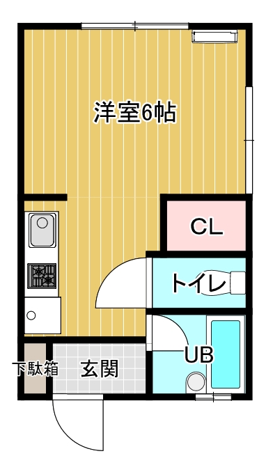 サンハイツの間取り