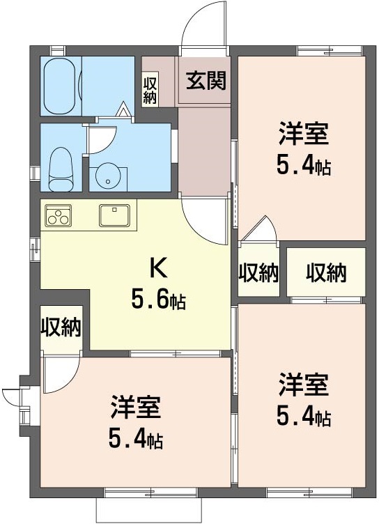 グランシャリオの間取り