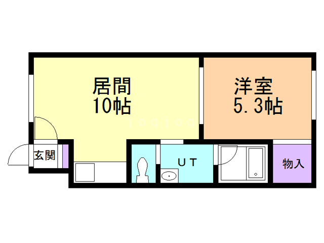 ピュアパレス函館IIIの間取り