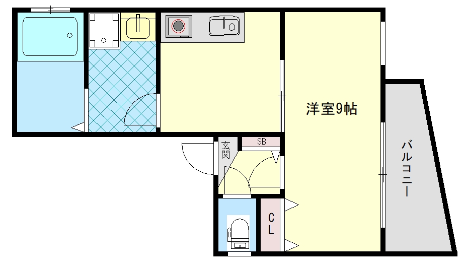 和泉ハイツの間取り