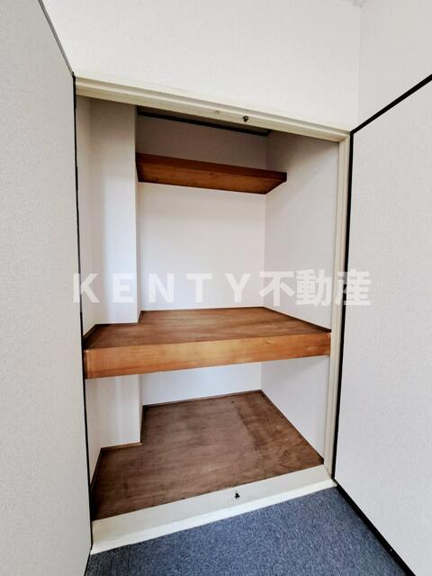 収納　収納のためのスペースです