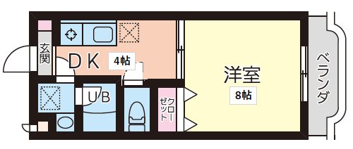 グロワールの間取り