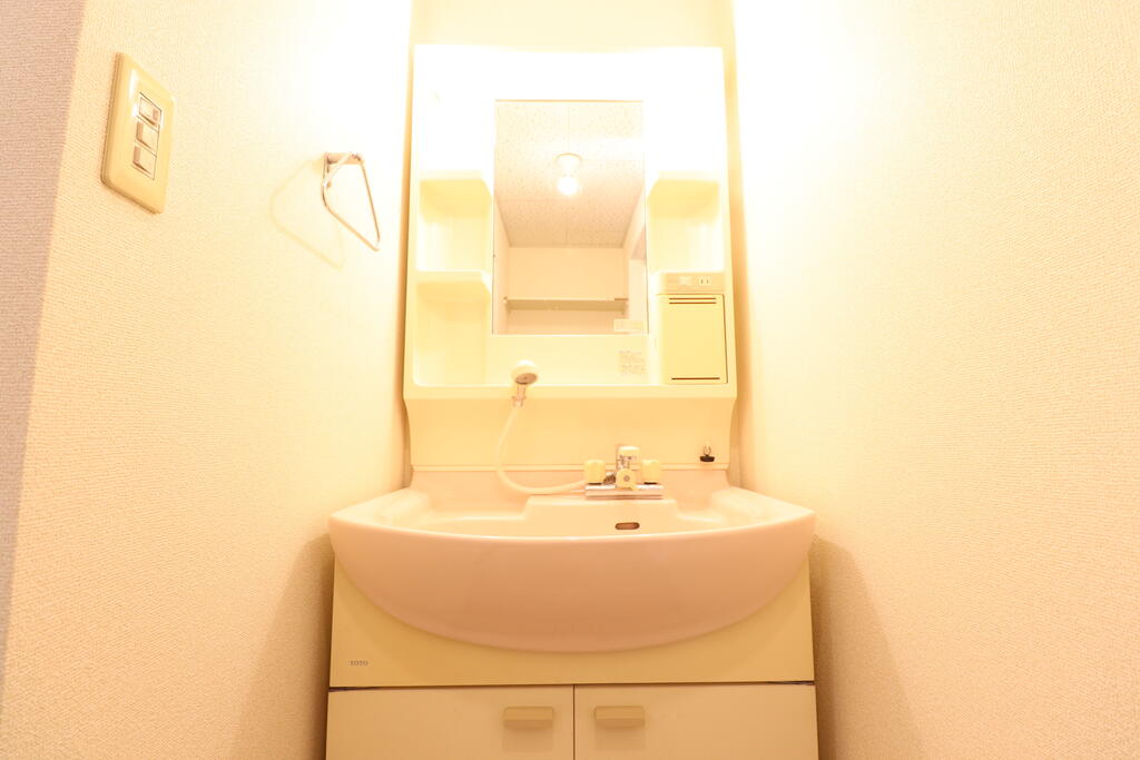 洗面設備　独立洗面台！