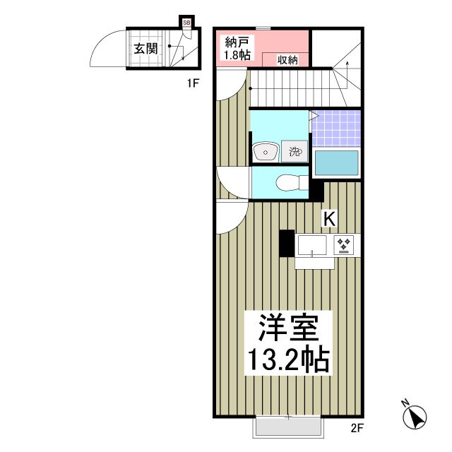 レオネクストコトーIIの間取り