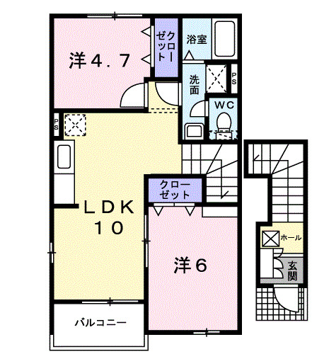 ドリームＲ＆Ｔ　Ａの間取り