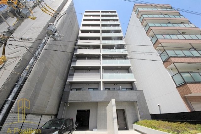 大阪市福島区吉野のマンションの建物外観