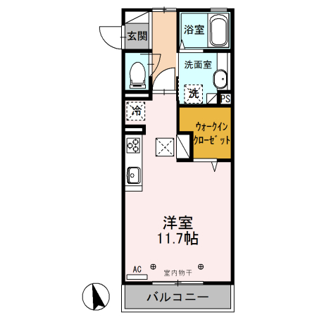 レセンテ プライムの間取り