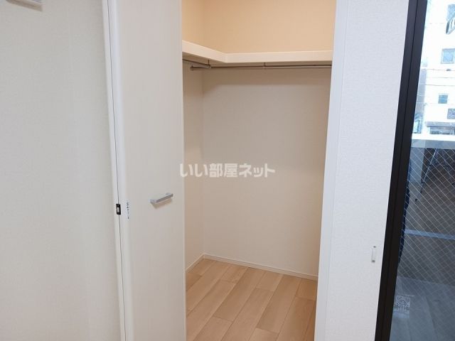 【水戸市本町のアパートの収納】