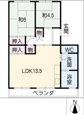 第一伊藤コーポの間取り